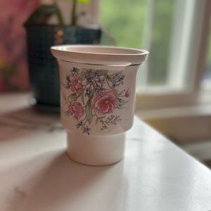 Dainty Fine China Floral Vase Made in Japan Cottagecore Cute